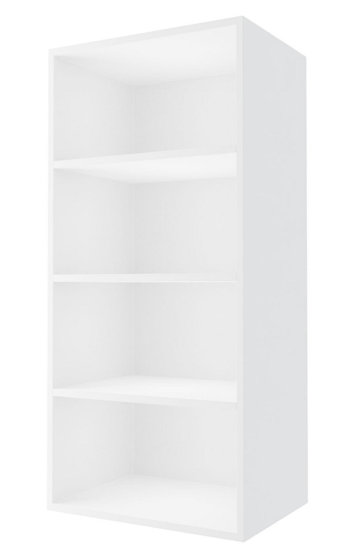 KÜCHENHÄNGESCHRANK Kvantum W4/40 Graphit Matt / Weiß Matt 40 / 32,5 / 96cm - Graphitfarben/Weiß, Holz/Holzwerkstoff (40/96/32.5cm) - Feldmann-Wohnen