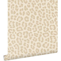 TAPETE Leopardenmuster 53 cm x 10.05 m - Beige, Papier (53/1000cm) - ESTAhome