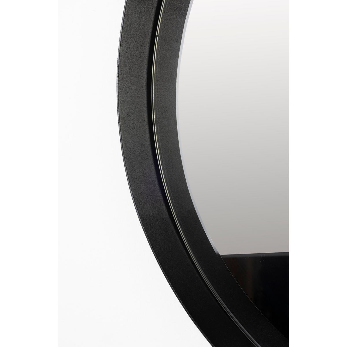 WANDSPIEGEL Bubbles Dunkelbraun - Braun, Metall (50/50/6cm) - Zuiver