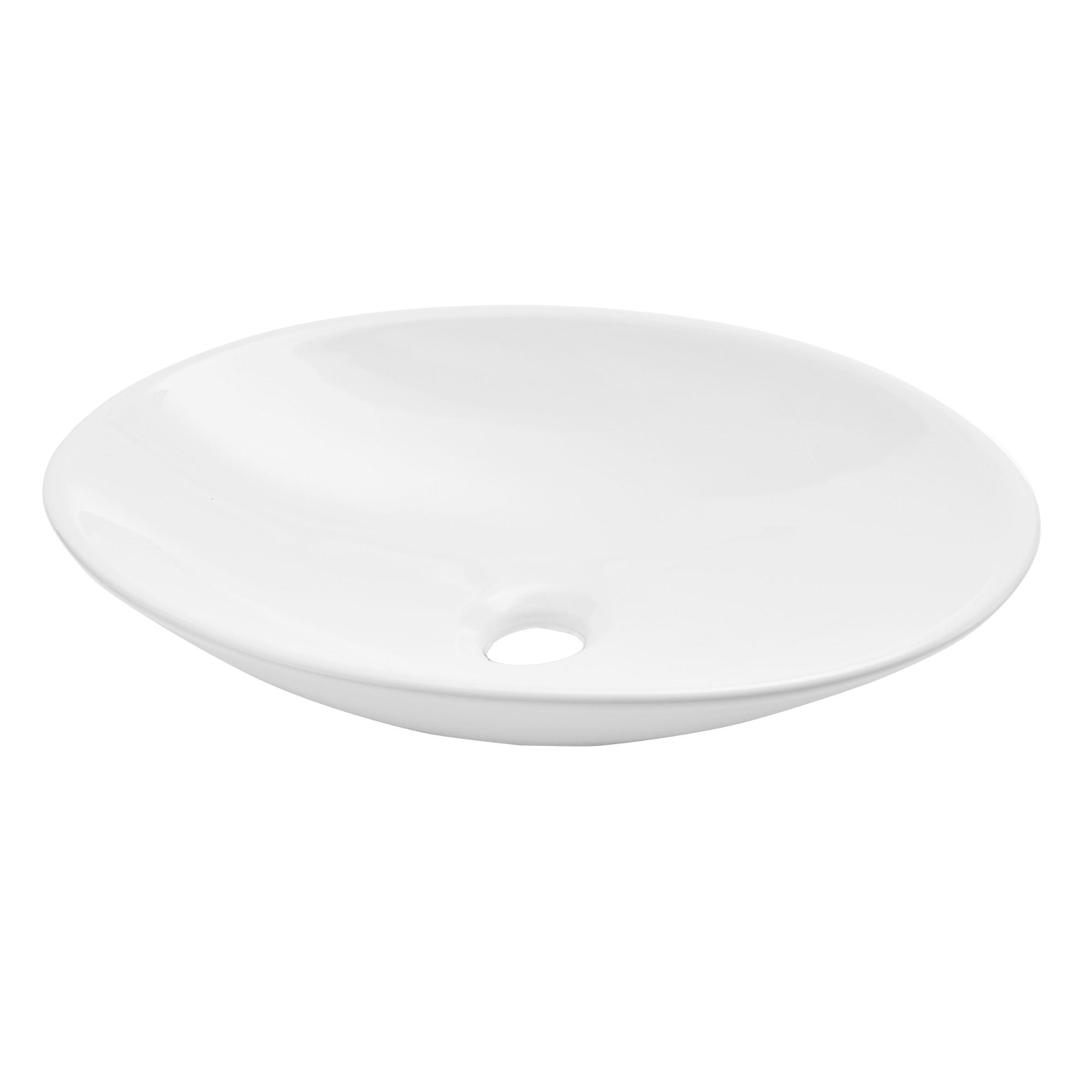 WASCHBECKEN Jarvis - Weiß, Keramik (50/10/35.5cm) - [neu.haus]