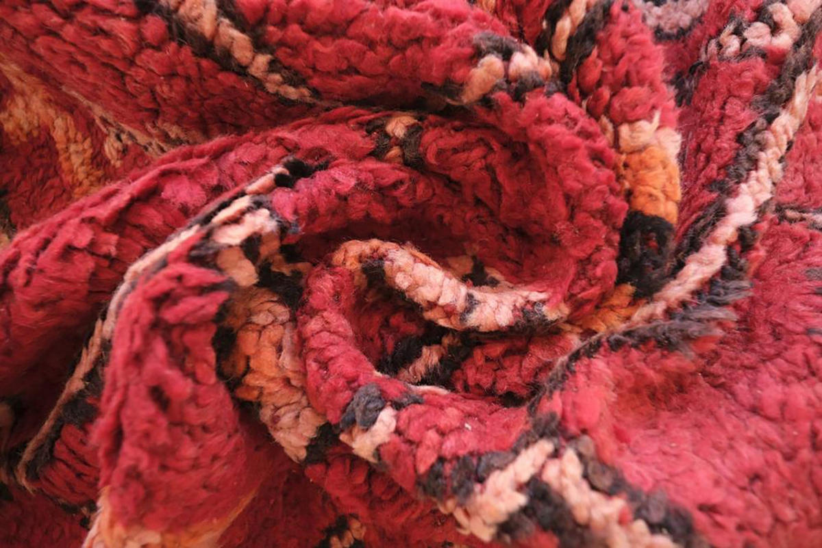 BERBERTEPPICH aus reiner Wolle 197x 313 cm - Multicolor, Naturmaterialien (197/313cm) - AFK Living