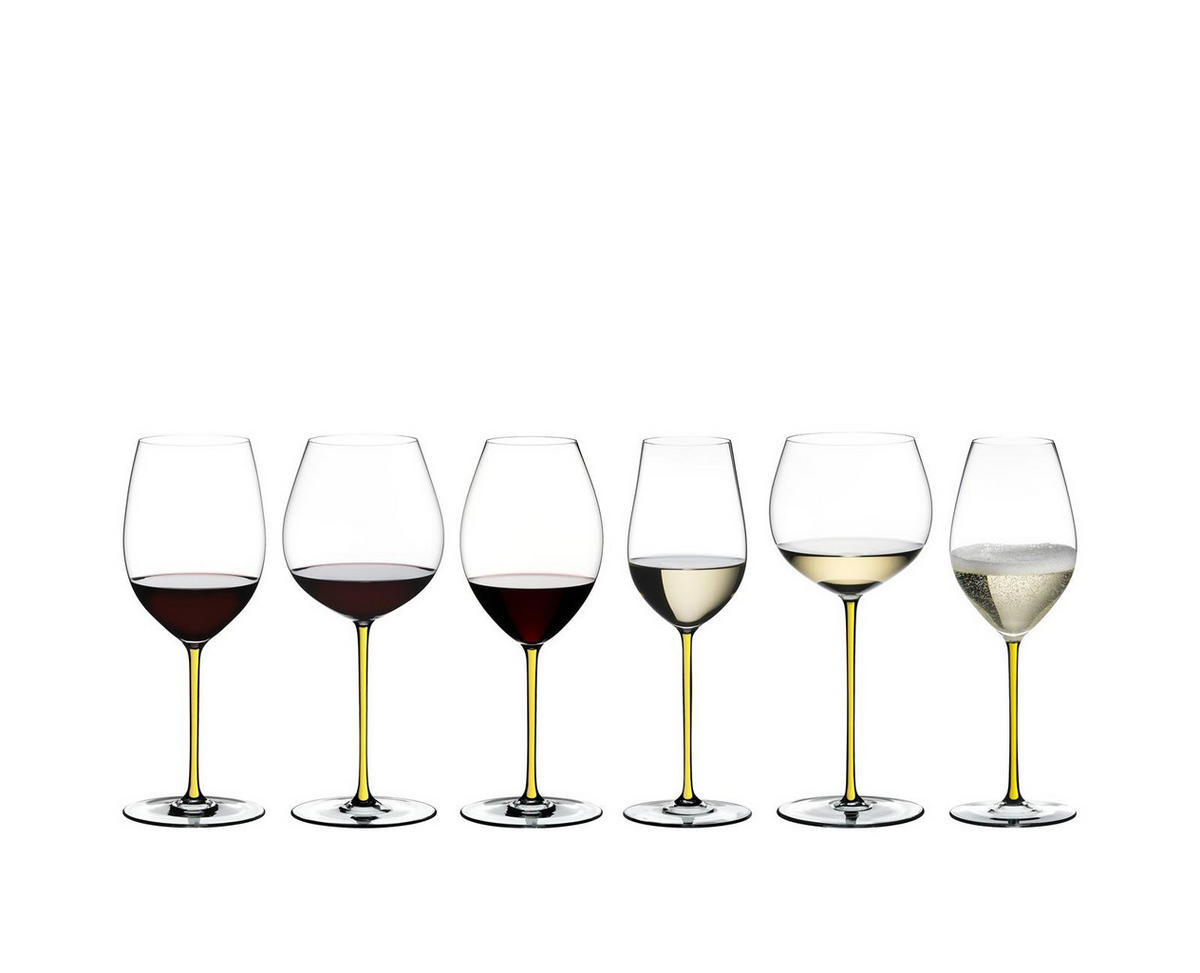 PINOT NOIR WEINGLAS Fatto A Mano Gelb 125 ml - Gelb, Glas (0.125L) - Riedel