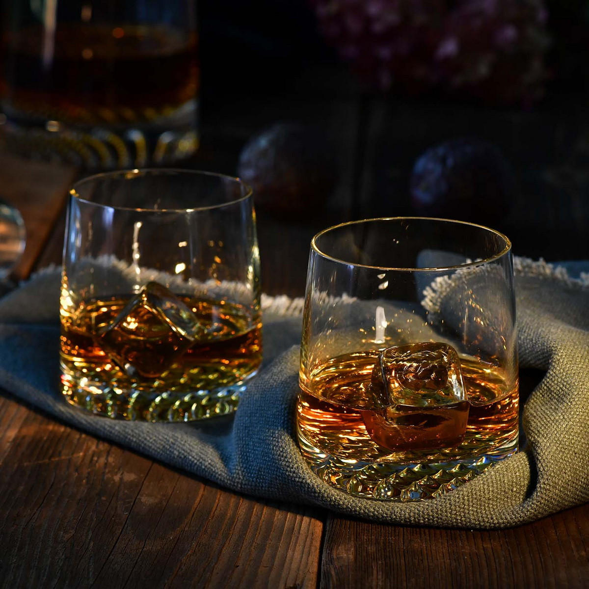 WHISKYGLÄSER Fjord, 6er-Set, 370 ml - Transparent, Glas (0.37L) - Krosno Glass