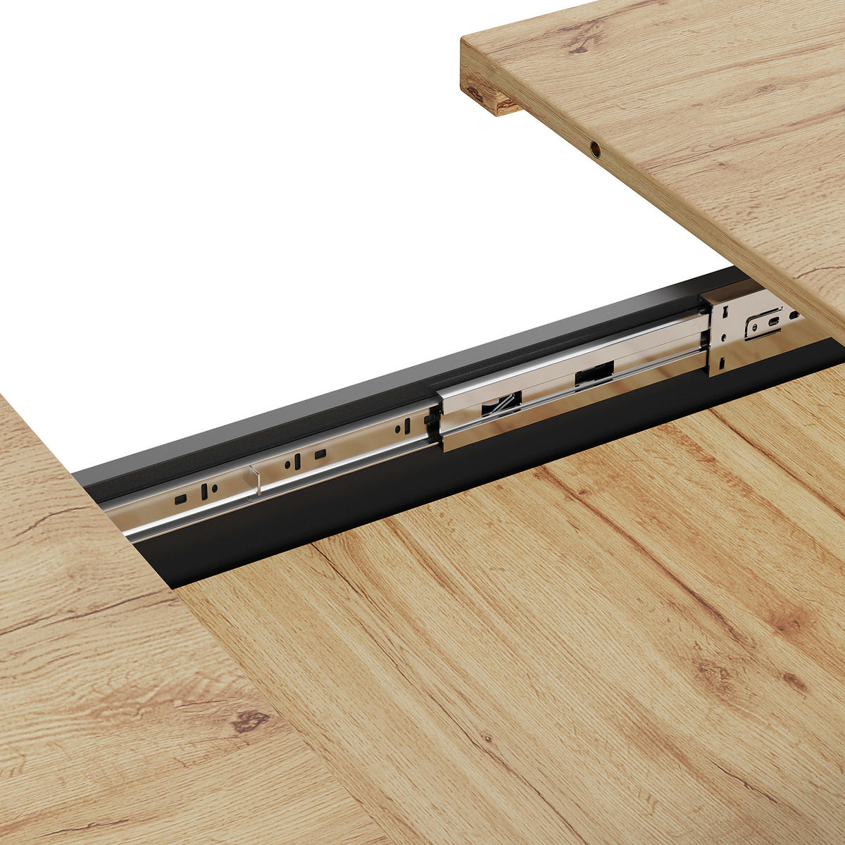 AUSZIEHTISCH Naturholzfarben 110-140/80/75 cm - Naturfarben, Holz (80/110/75cm) - PANGIVO