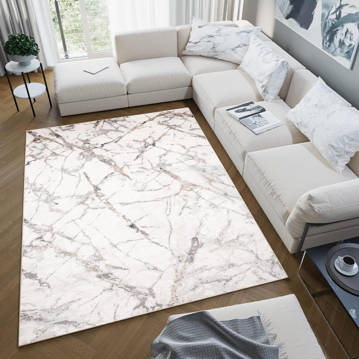 TEPPICH VALLEY Grau 200/300 cm - Grau, Textil (200/300cm) - Tapiso