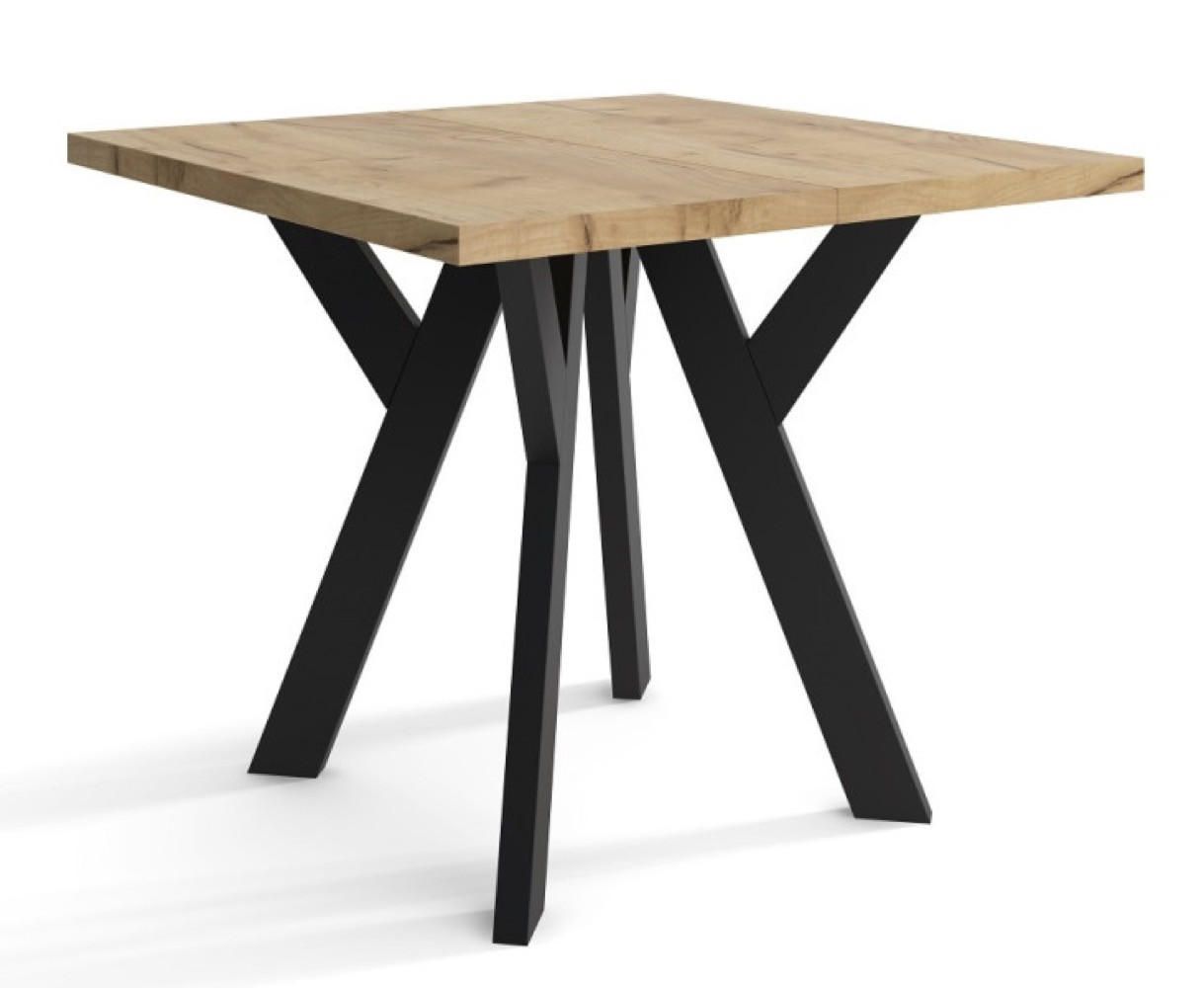 TISCH Craft Gold RONI Nicht Ausziehbar 90 cm - Multicolor, Holzwerkstoff (90/90/76cm) - Sepro Meble