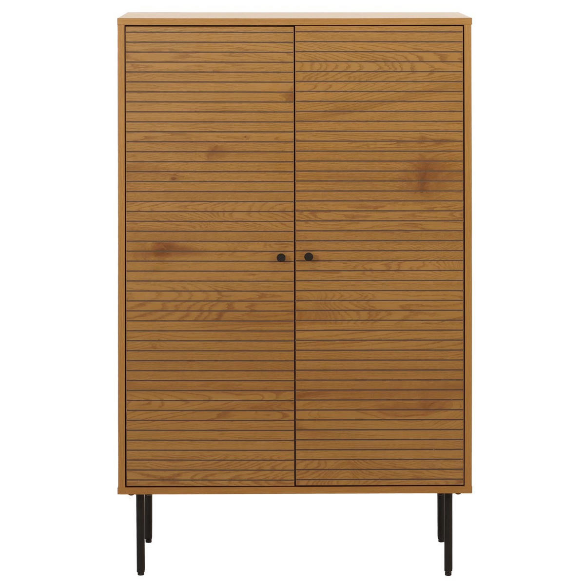 HIGHBOARD Braun - Braun, Holz (80/130/40cm) - MCW