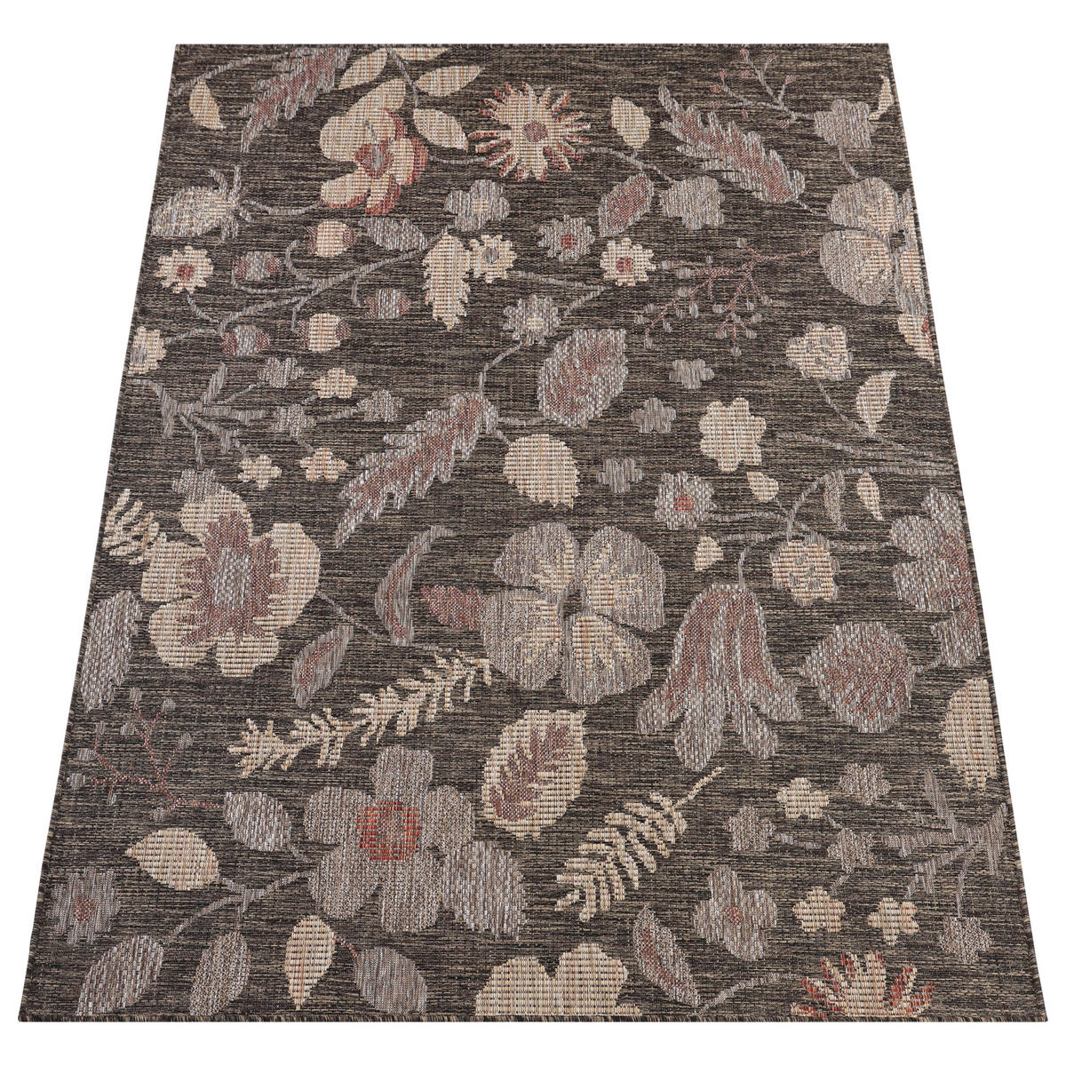 TEPPICH MELISSA DUNKELBRAUN 150/240 cm - Dunkelbraun, Textil (150/240cm) - Tapiso