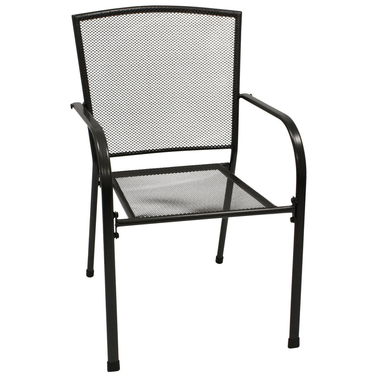 GARTENESSGRUPPE Glasgow - GARTEN-GARNITUR für 2 Personen - Gartenmöbel Set 3-teilig - Streckmetall anthrazit - Grau, Metall - TPFGarden