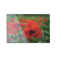 SCHNEIDEBRETT Aria Grün 30/20/2 cm Glas - Dunkelgrün, Glas (20/30cm) - Mondex
