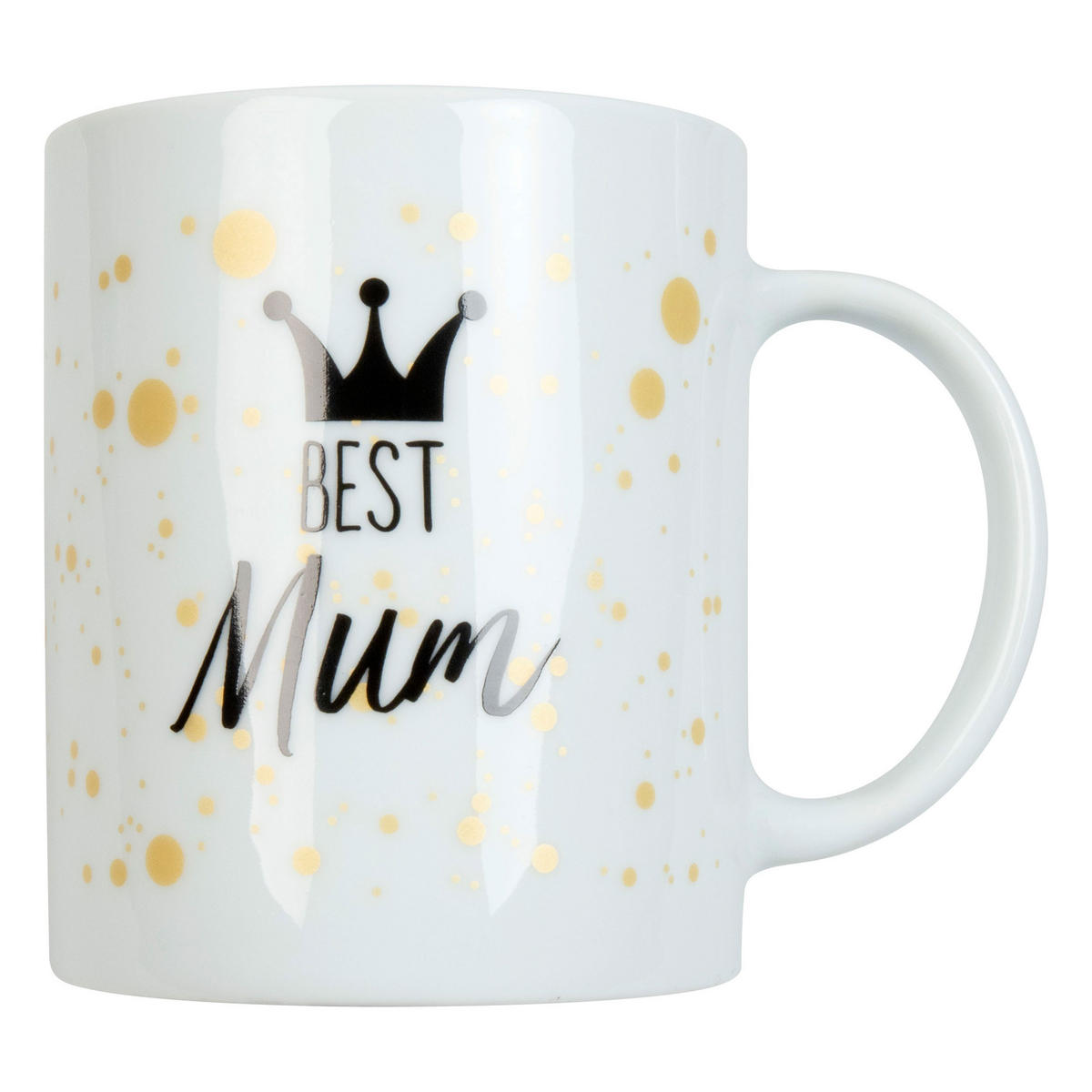 KAFFEEBECHER Best Mum - Naturfarben, Keramik (0.33L) - Könitz
