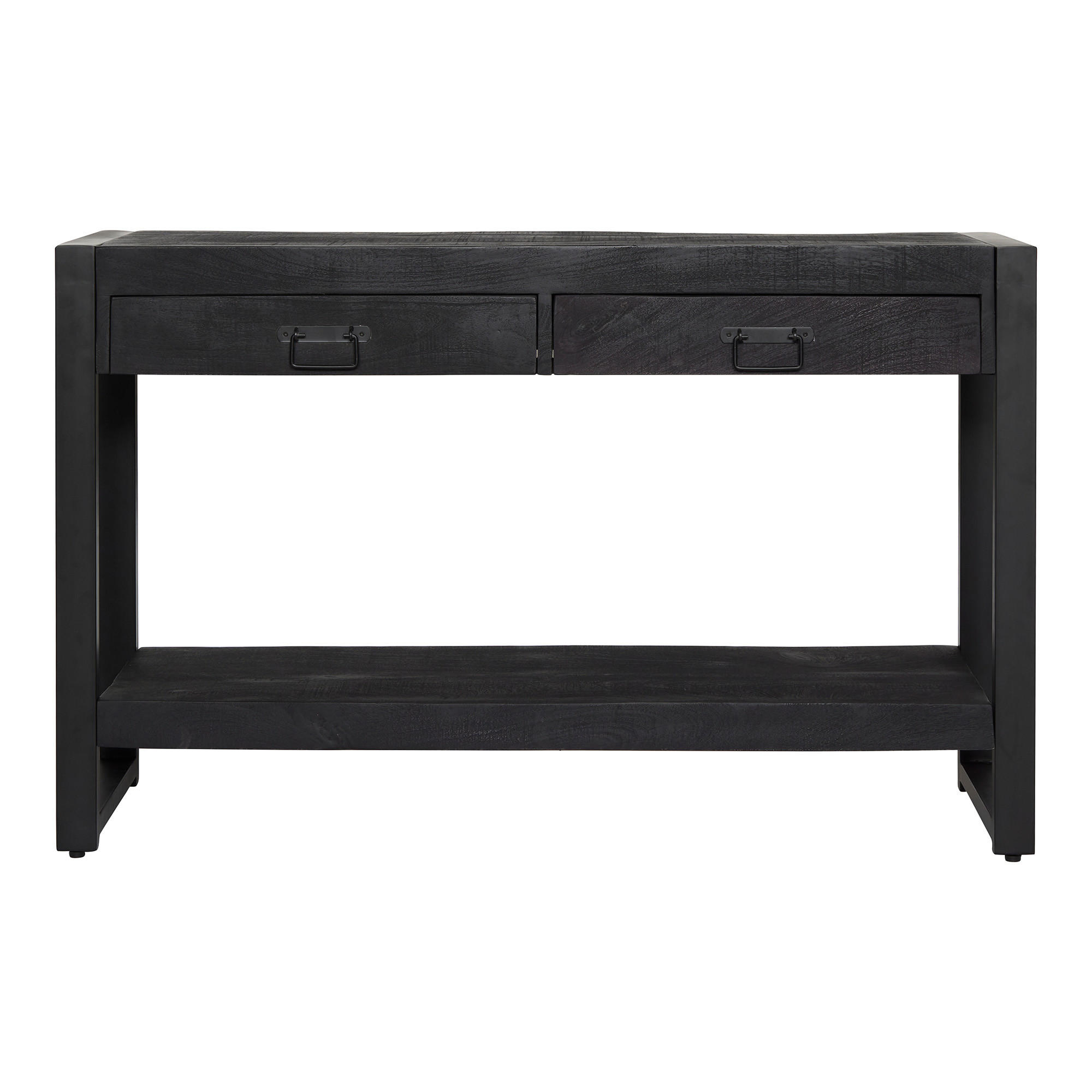Starfurn Beistelltisch Schwarz 120x76x35 cm