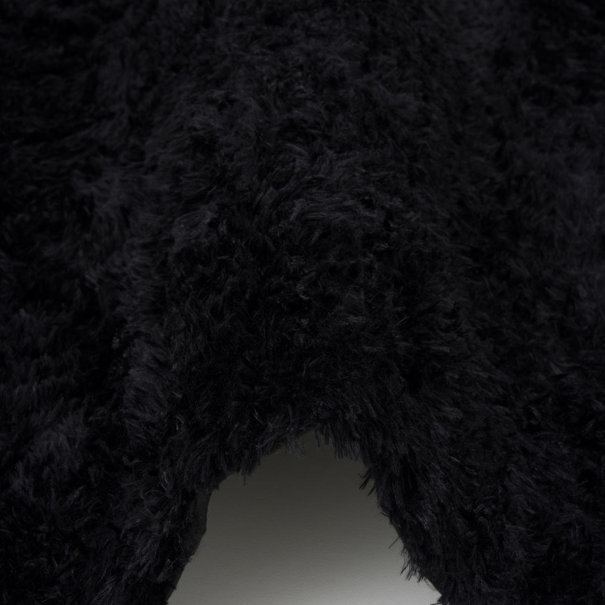 HOCHFLOR SHAGGY TEPPICH FLUFFY - Schwarz, Textil (200/250cm) - Pergamon
