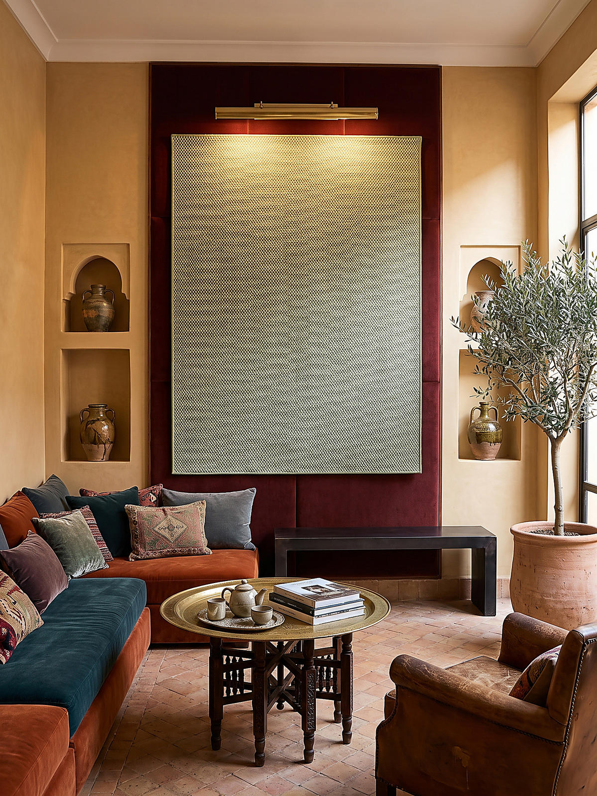 FLACHWEBTEPPICH Uni BORNO Polypropylen Grün 240 x 340 cm - Grün, Textil (240/340cm) - KADIMA DESIGN