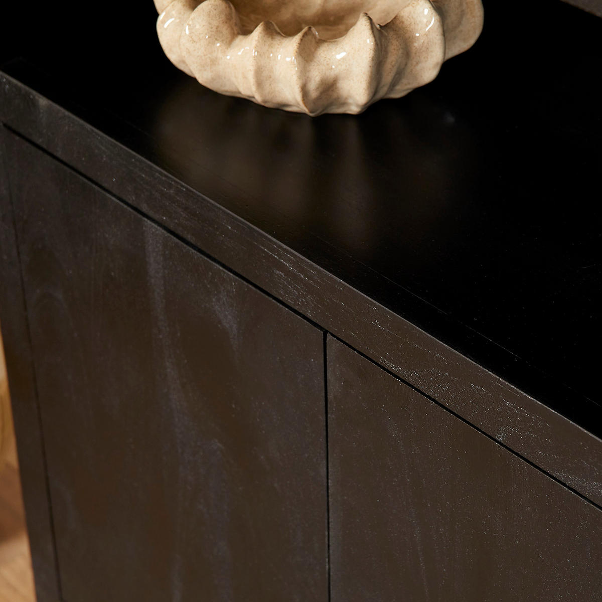 BÜCHERREGAL Brussel Schwarz 45/90/200 cm - Schwarz, Holz (90/200/45cm) - Starfurn