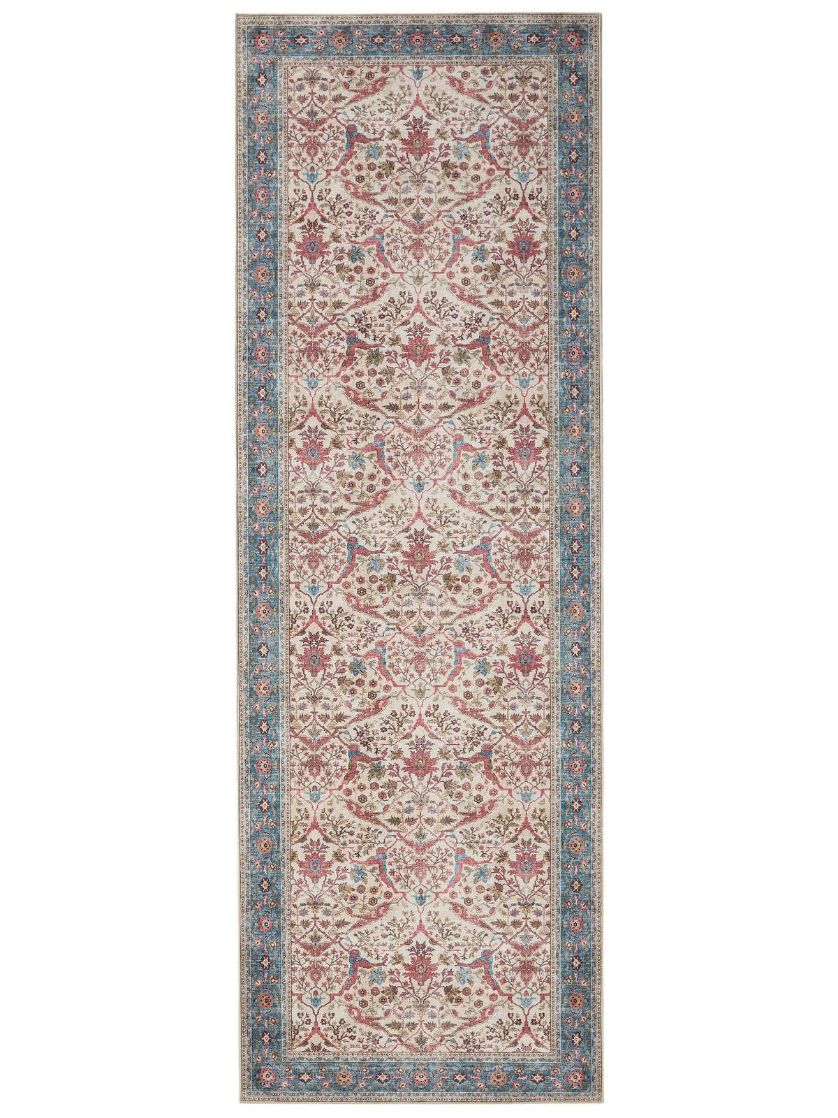 LÄUFER Laury Multicolor 80x240 cm - Multicolor, Kunststoff/Textil (80/240cm) - benuta Pop