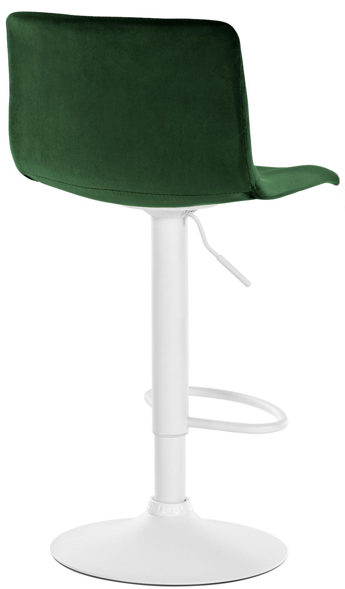 BARHOCKER Samt Grün - Grün, Textil (39/83/36cm) - CLP