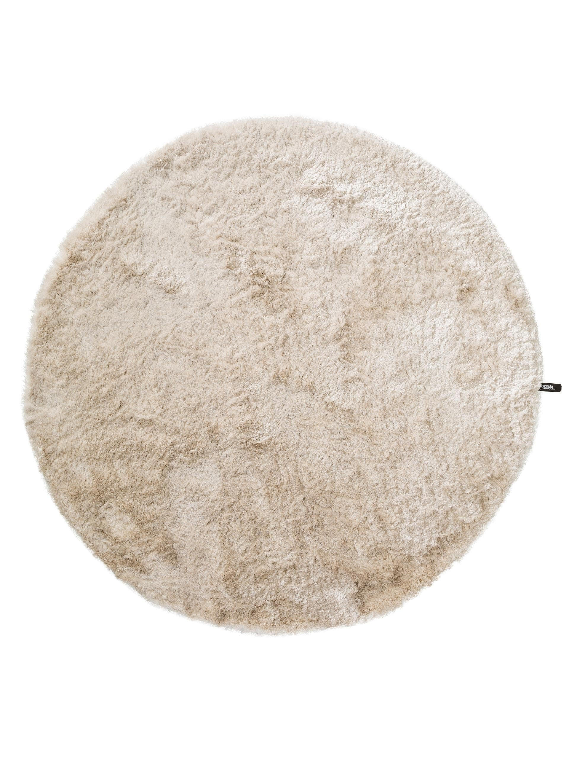 HOCHFLORTEPPICH Whisper Beige ø 160 cm rund - Beige, Textil (160/160cm) - benuta Nest