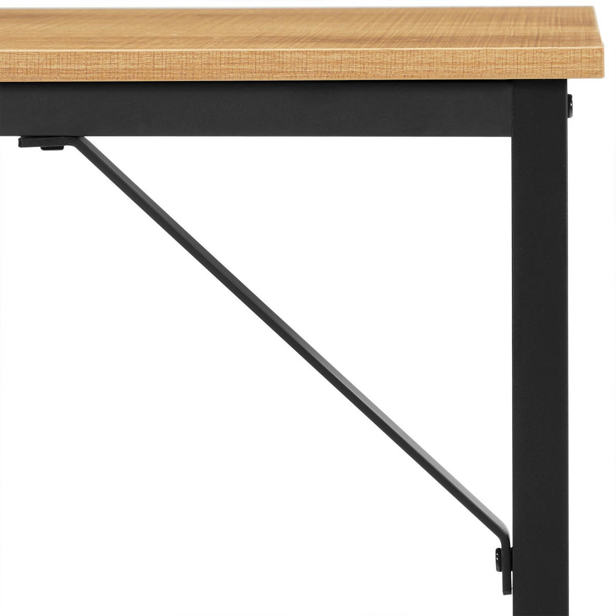 SCHREIBTISCH COMPUTERTISCH - Schwarz, Holzwerkstoff (100/50/75cm) - Hansiro