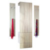 GARDEROBE Hollywood Eiche sägerau - Eiche San Remo, Holzwerkstoff (123/193/35cm) - Vladon