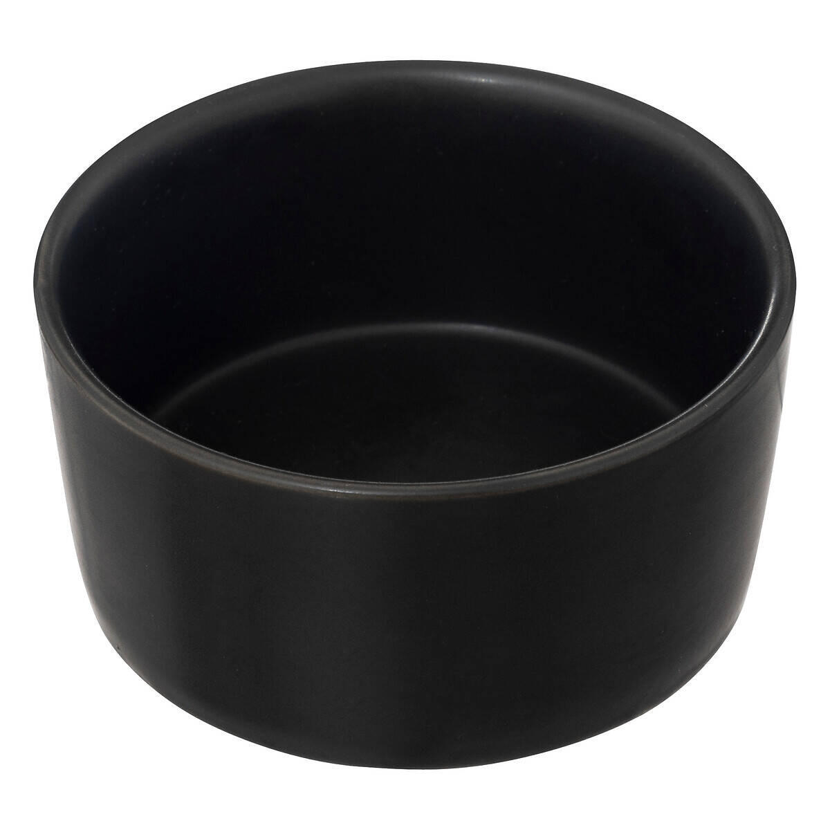 SNACKSCHALEN 3er-Set - Schwarz, Keramik (24/7/35cm)