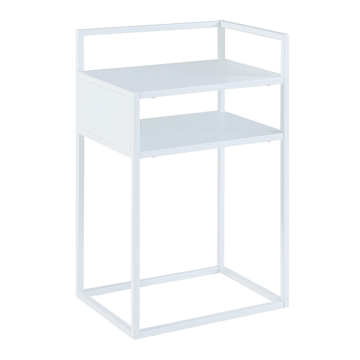 BEISTELLTISCH Riihimäki - Weiß, Metall (30/40/65cm) - [en.casa]