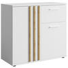 KOMMODE FERIO Kombikommode, Modern - Weiß, Holzwerkstoff (80/73/35cm) - KONSIMO®