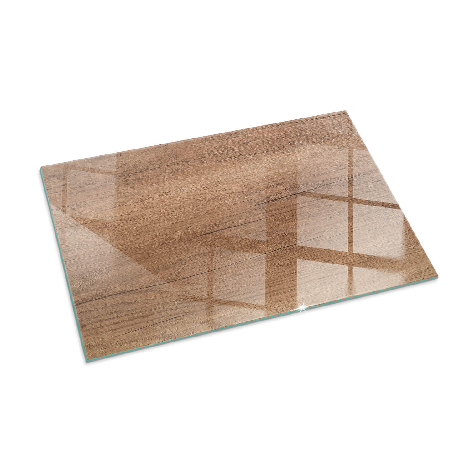 ArtPrintCave Glasplatte Braun 100x70x0.4 cm