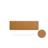 KOPFTEIL gepolstert ALTEA Kunstleder 170x50x5 cm - Hellbraun - Moonia - Hellbraun, Holz (170/5/50cm)