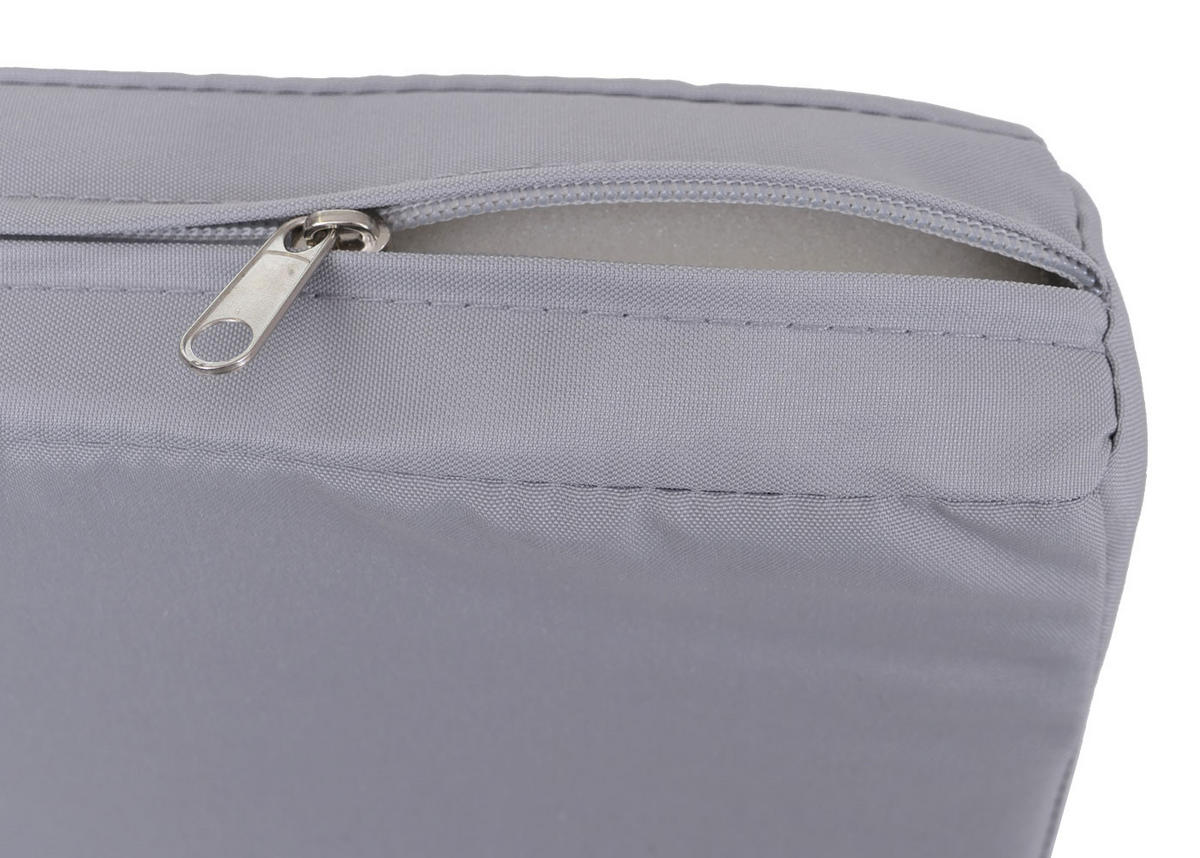 BARSKI STOL Svetlo siva - svetlo siva, tekstil (51/105/60cm) - MCW