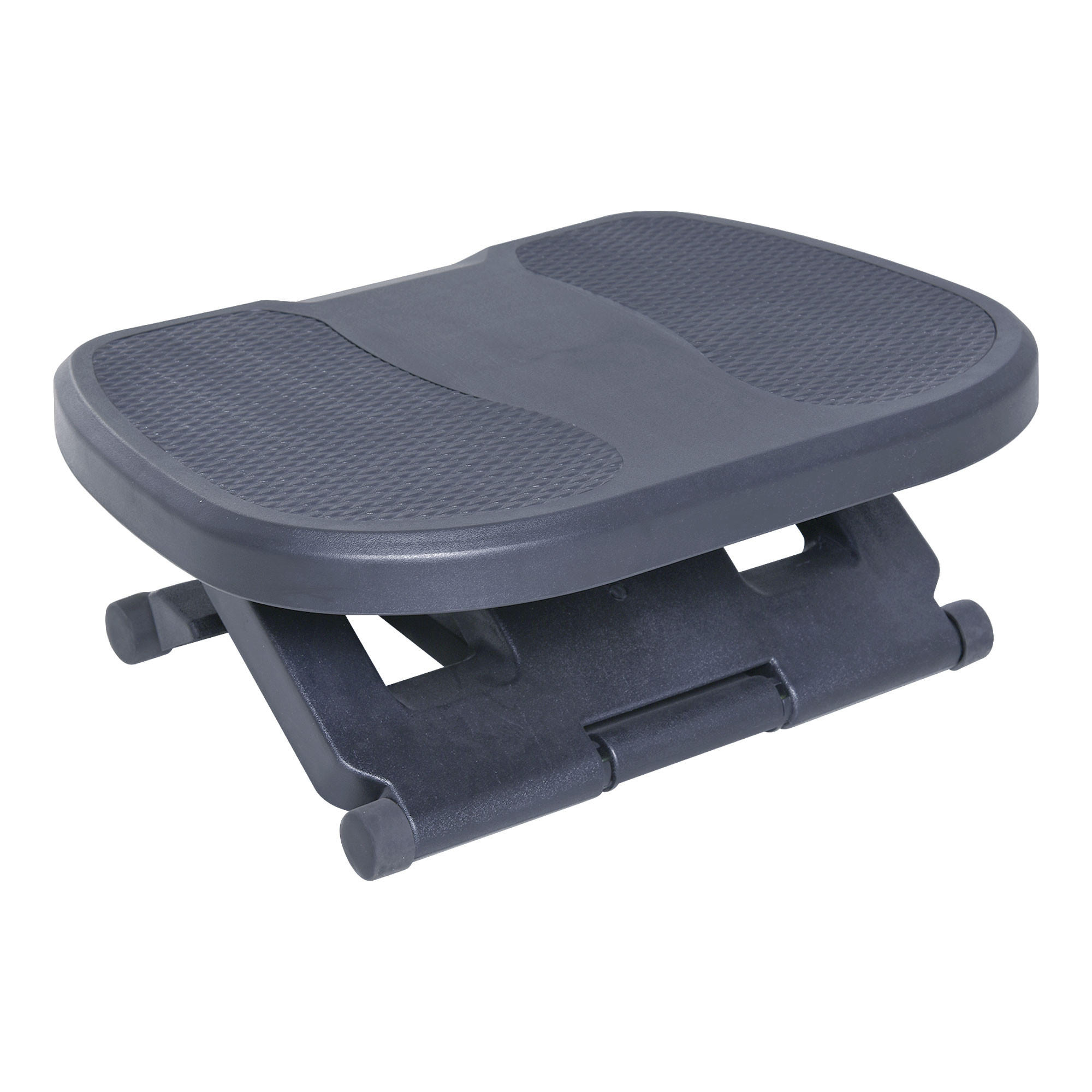 FUSSTÜTZE DE-16742 ergonomisch, höhen- & neigbar Grau - Grau, Kunststoff (34/16/45cm) - ComfortXL