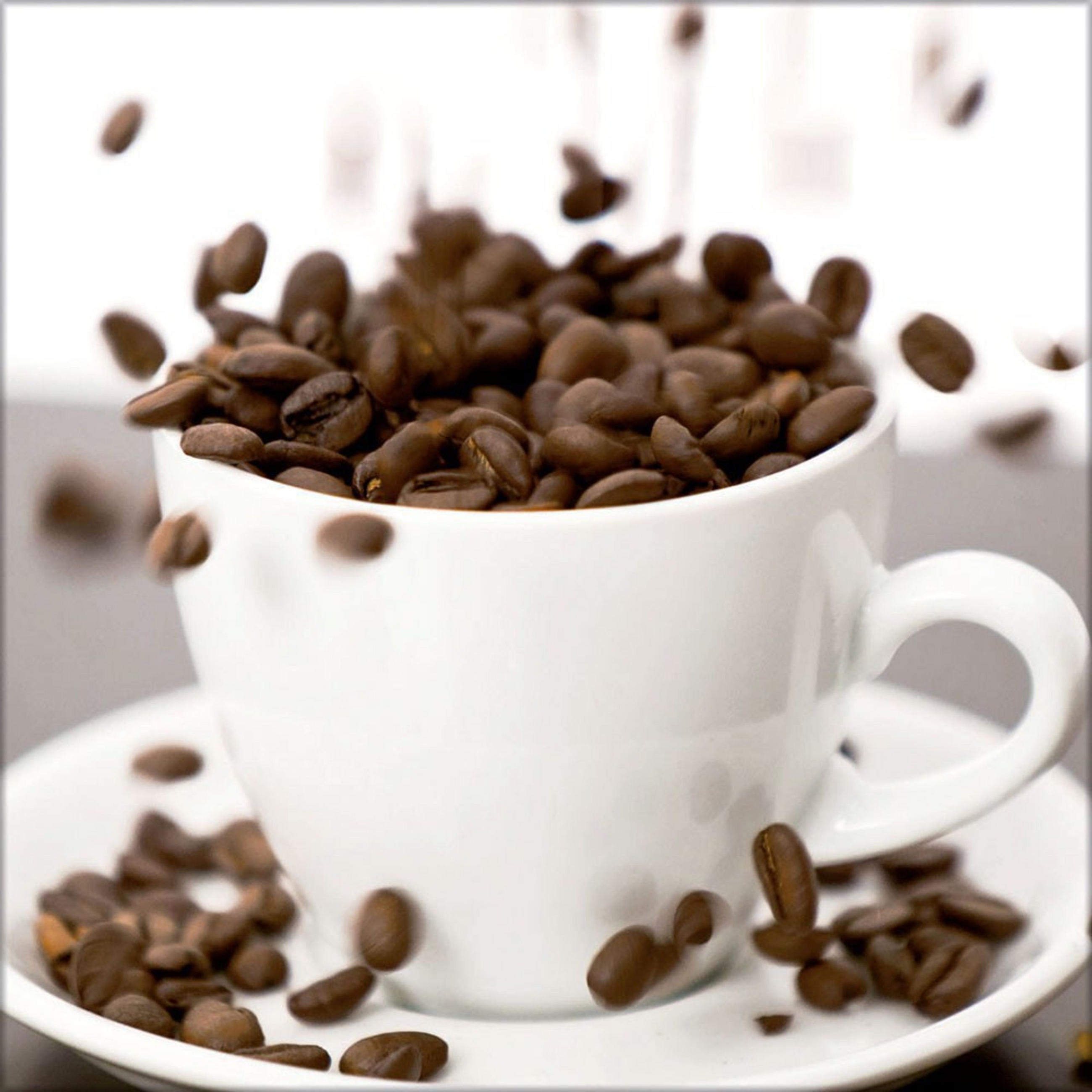 GLASBILD 30x30 cm Küche Kaffee - Braun, Glas (30/30cm) - artissimo