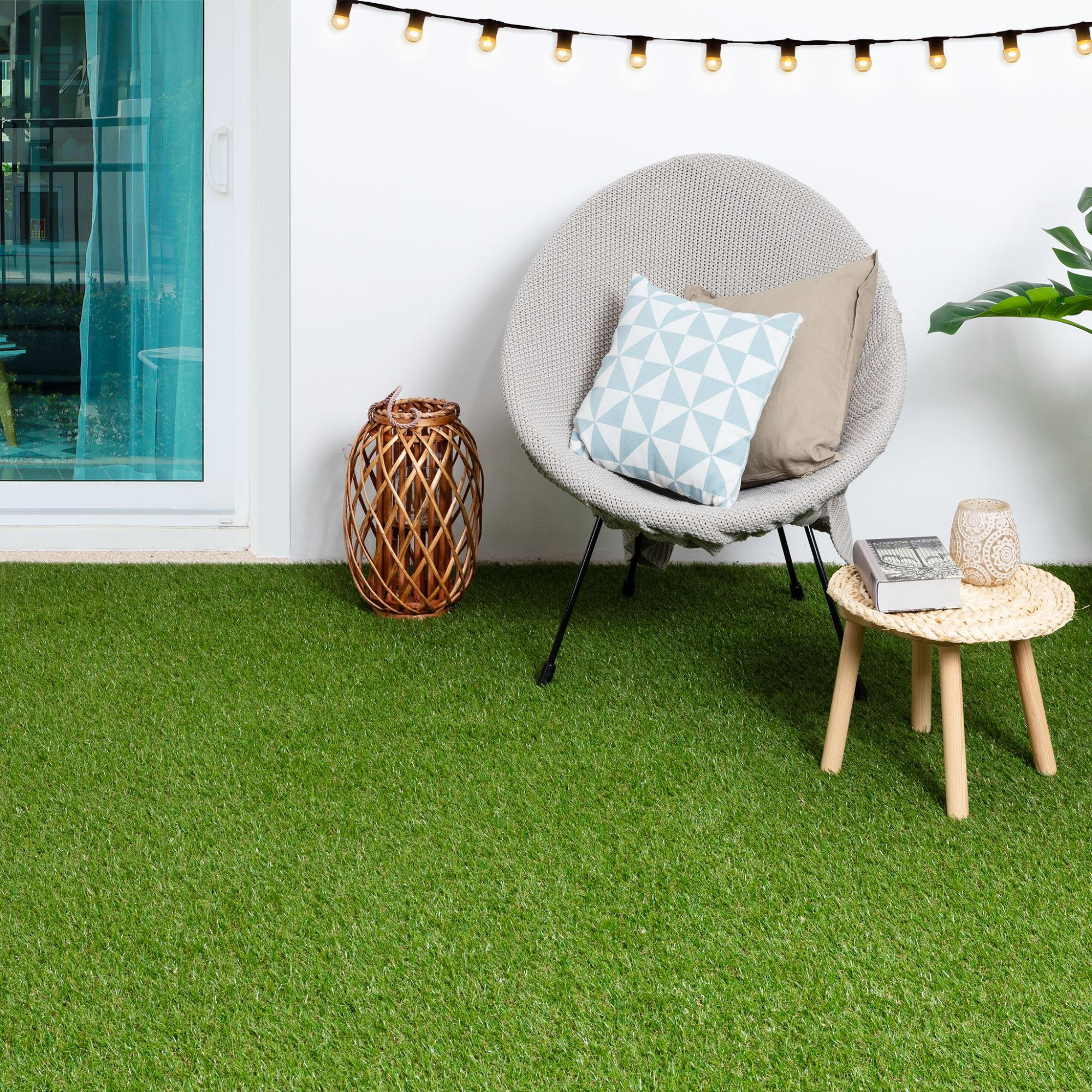 Thumbnail - Steffensmeier Rasenteppich, Grün, Kunststoff, Rechteckig, 200x300 cm, UV-beständig, Gartenzubehör, Terrassen- & Balkonbö...