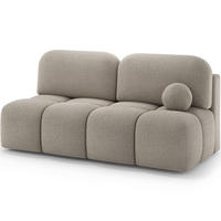 SCHLAFSOFA Nuwia mit Schlaffunktion und Bettkasten – Modernes Designsofa mit Schlafauszug und dekorativer Steppung - Beige, Kunststoff (200/102/100cm) - Wohnideebilder
