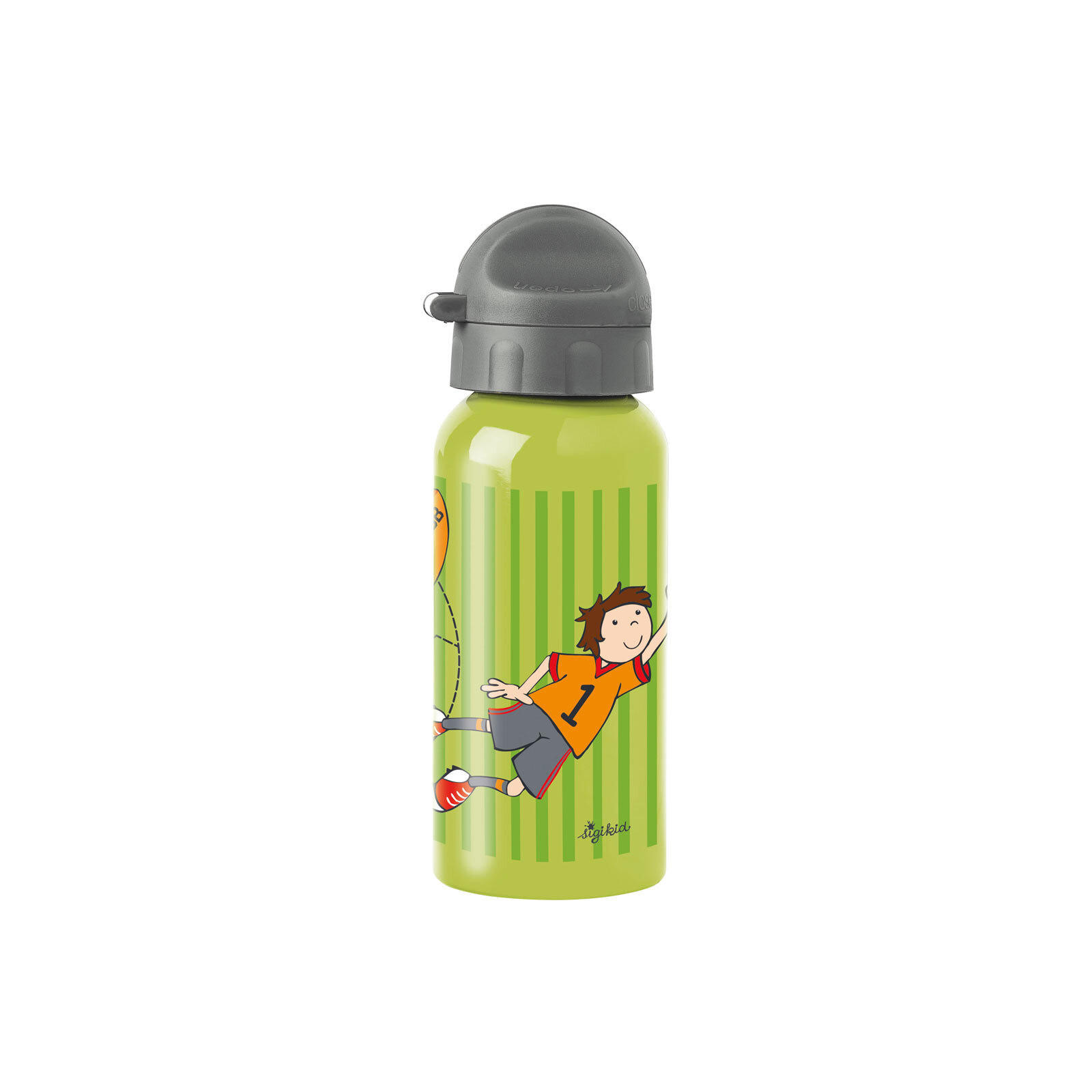 EDELSTAHL-TRINKFLASCHE Kily Keeper 400 ml - Grün, Kunststoff (0.4L) - Sigikid