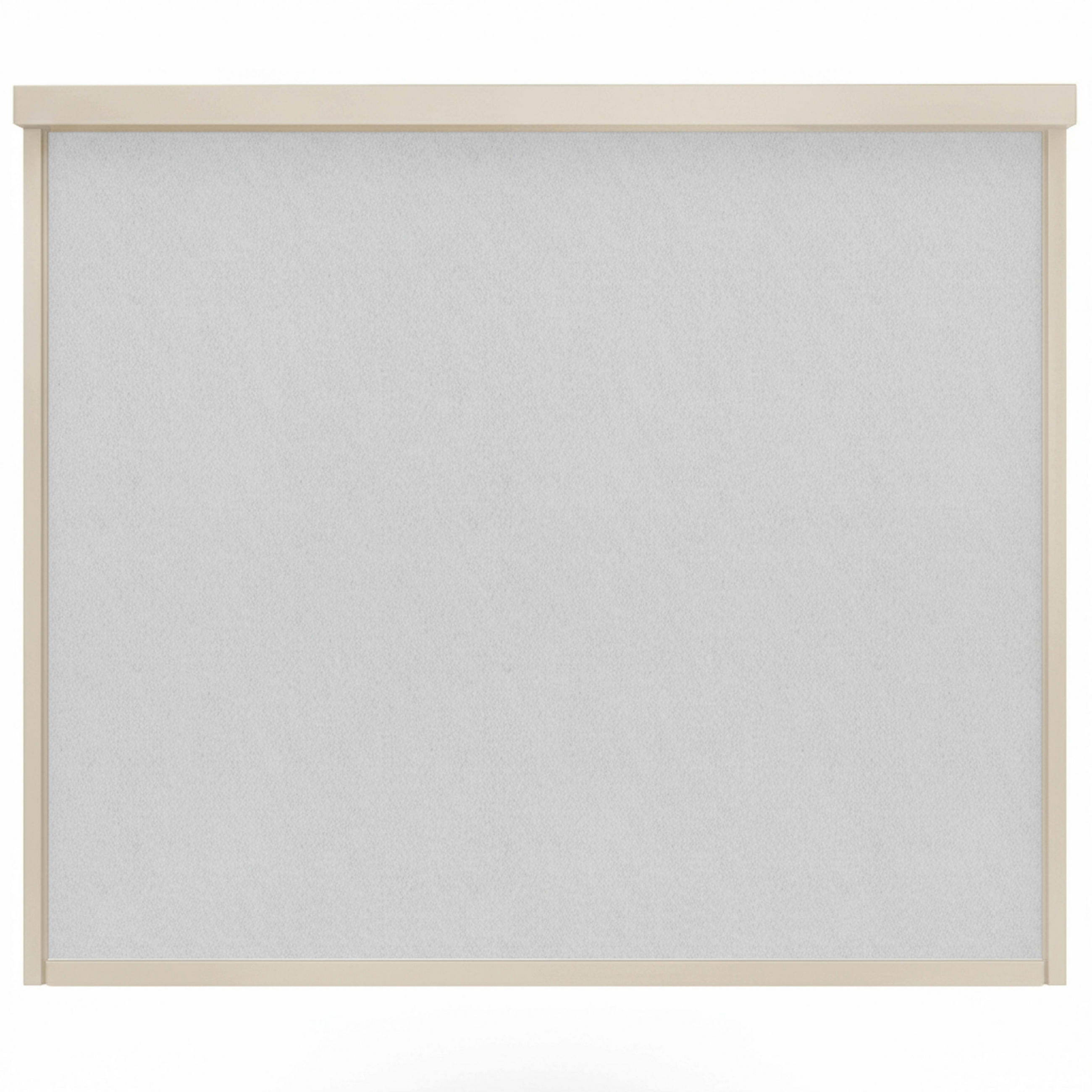 JALOUSIE 2,66 x 2,34 m, Cremefarbe - Beige, Metall (234/266cm) - Oviala