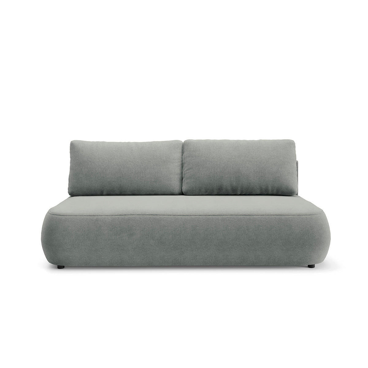 SOFA Antonio 3 Sitzplätze Grau - Grau, Holz (210/82/106cm) - Petits-meubles