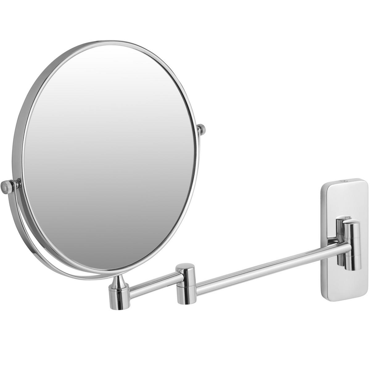 KOSMETIKSPIEGEL ,Wandmontage,silber - Silberfarben, Glas (2.7/31/26.5cm) - tectake
