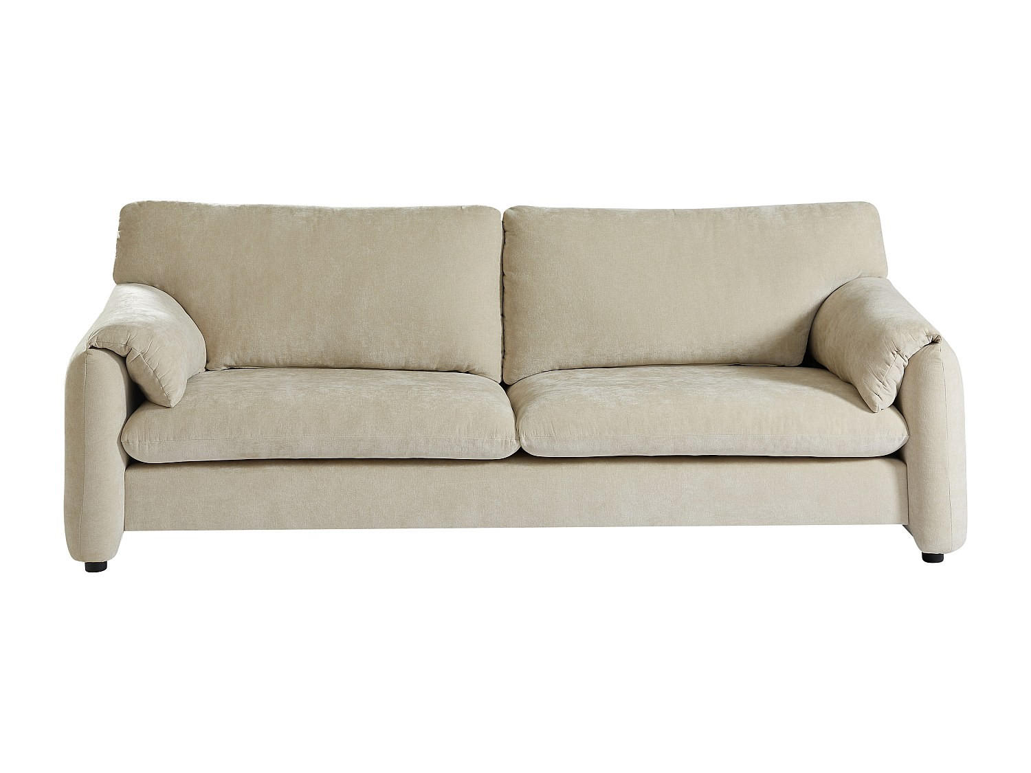 Vente-Unique Sofa Beige 228x80x89 cm