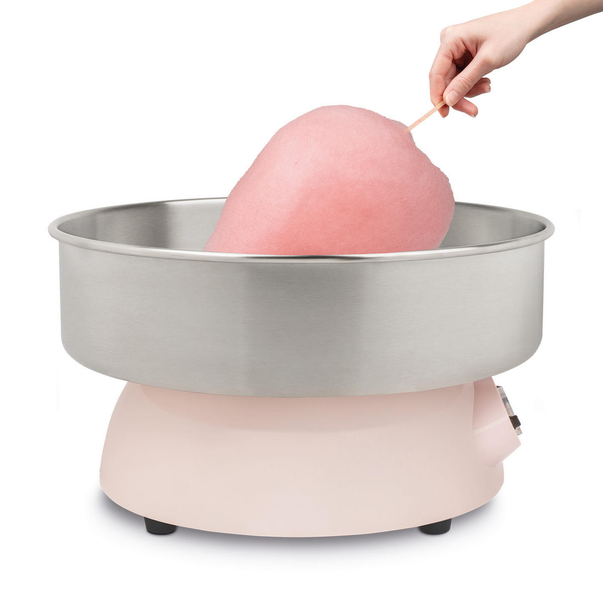 ZUCKERWATTEMASCHINE CIRCUS8 Rosa, Aluminium - Rosa, Metall (52/30/52cm) - HKoenig