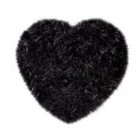 HOCHFLORTEPPICH 80/75 cm Playa 960 - Schwarz, Textil (80/75cm) - Paco Home