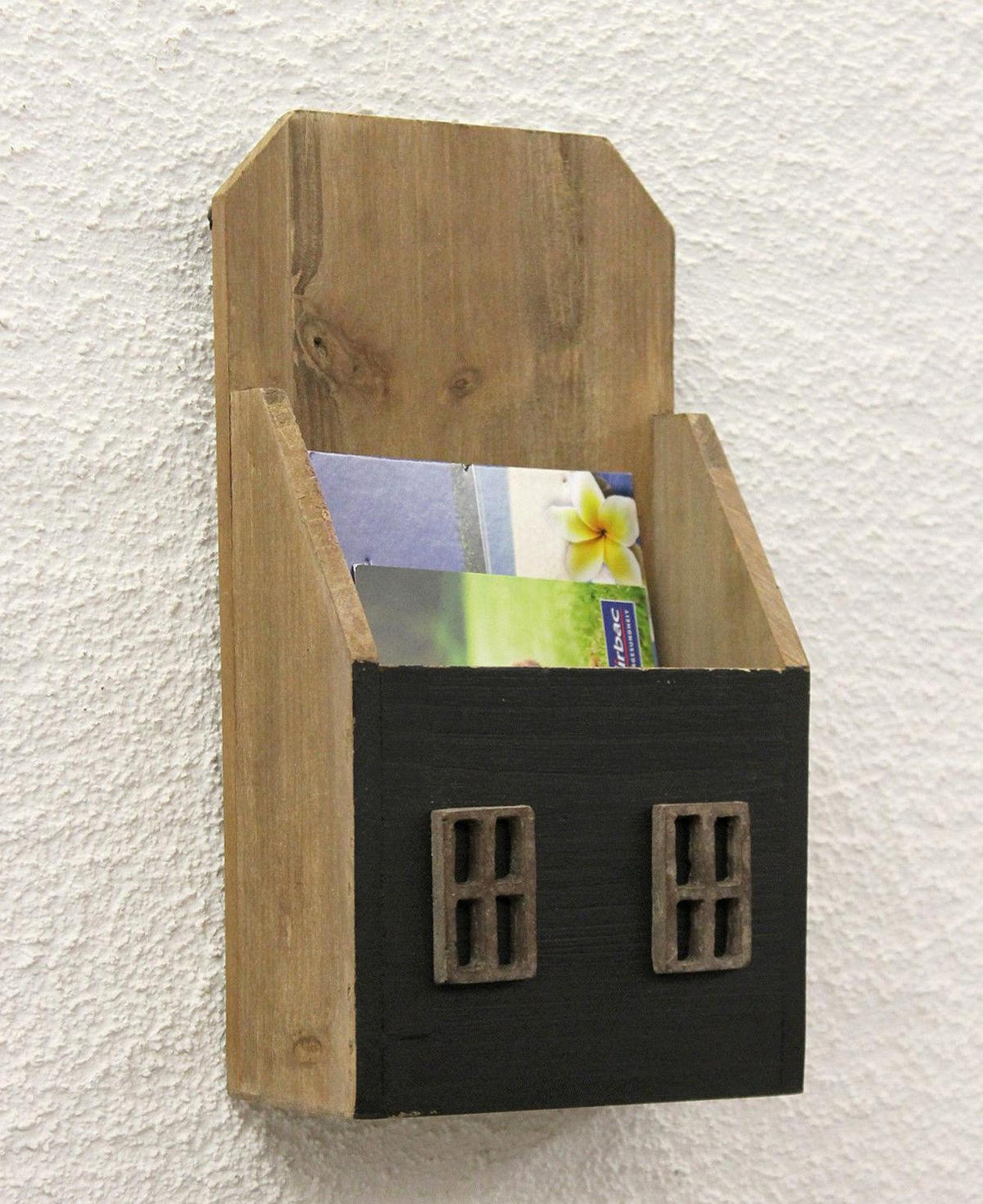 WANDREGAL Holz 14/7,5/27 cm - Braun, Holz (14/27/7.5cm) - DanDiBo