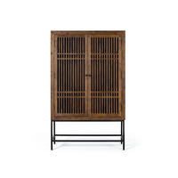 HIGHBOARD aus Akazienholz - Braun, Holz (45/160/100cm) - Giner y Colomer