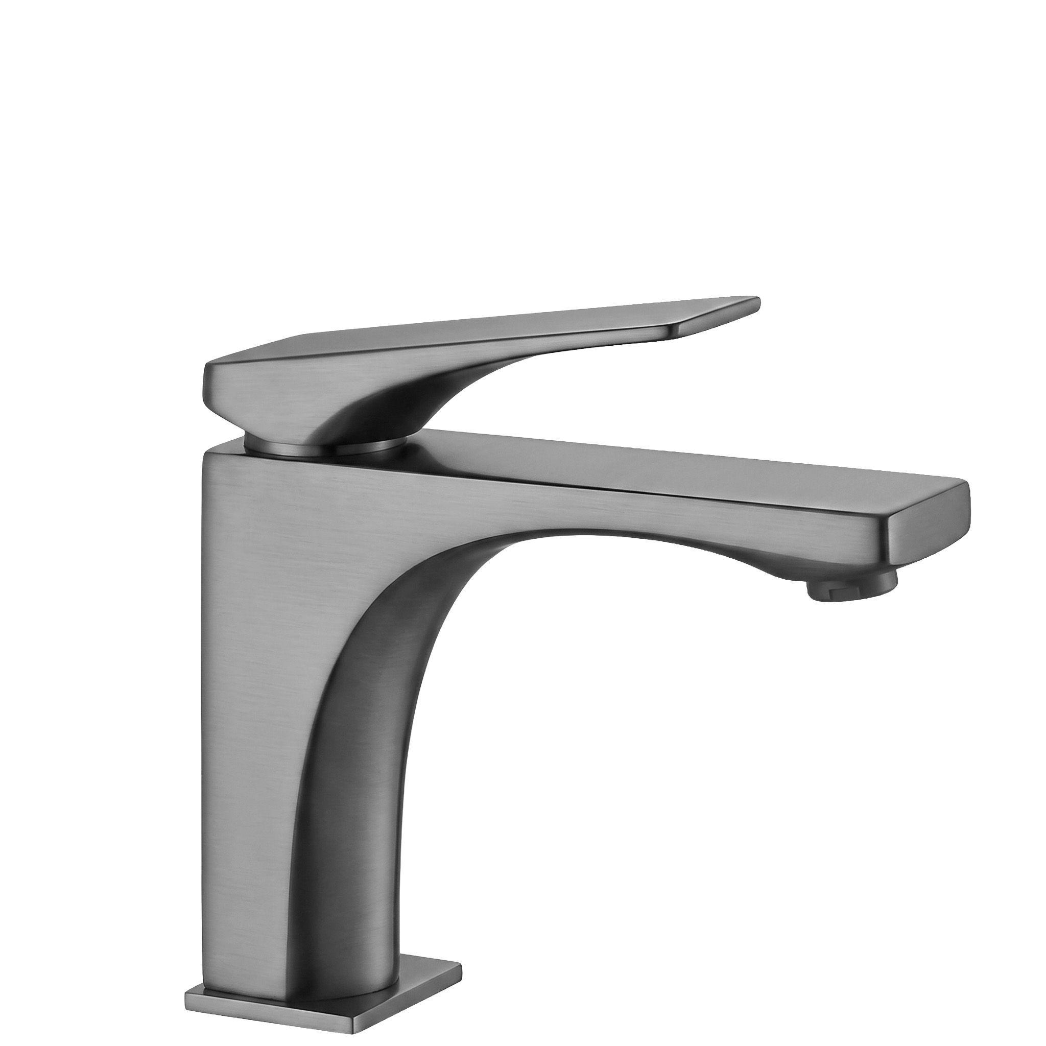 WASCHBECKENARMATUR Premium Rea Joe Titan Low - Titanfarben, Metall (4.5/16.5/12cm) - REA