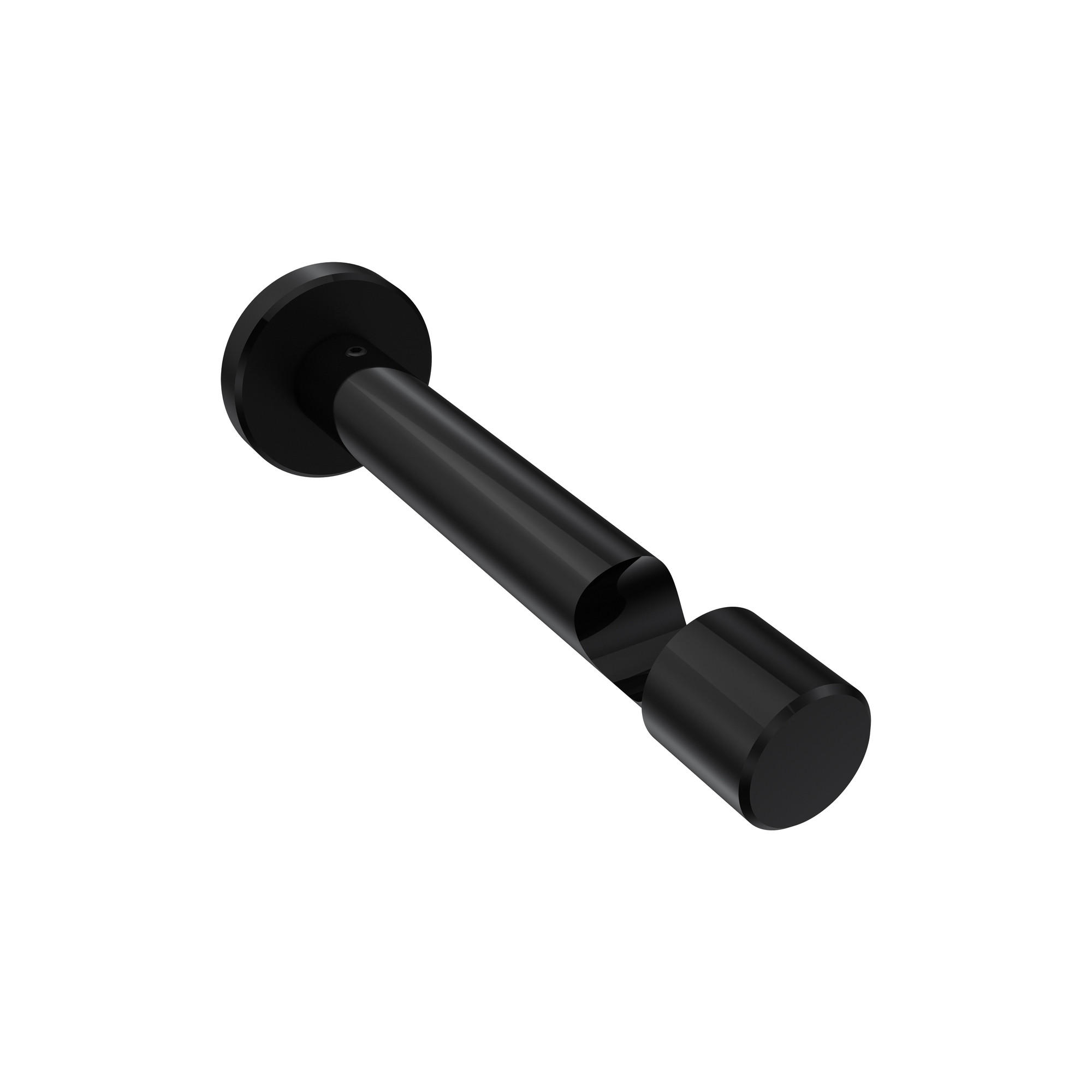 TRÄGER FÜR GARDINENSTANGEN 20 mm Ø, Prestige 1-läufig, Schwarz - Schwarz, Metall (13.7/4/4cm) - INTERDECO