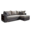 ECKSOFA Lord, Seite: Rechts - Grau, Holz/Textil (238/141cm) - Sofnet