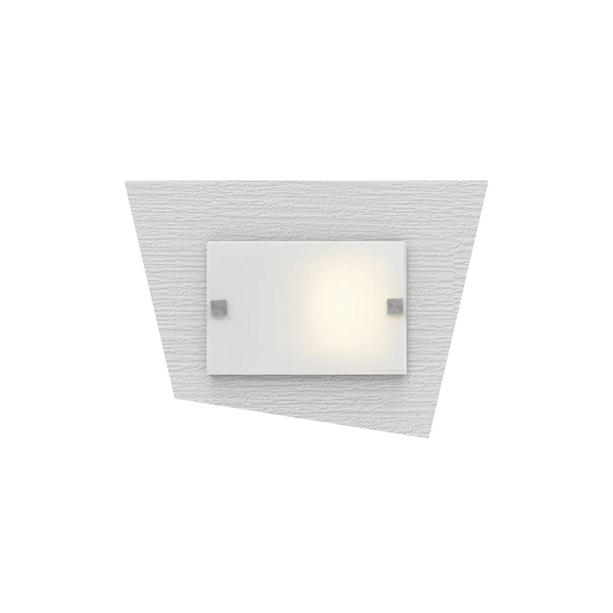 Lumicom Wandleuchte Weiß 35x25x6 cm