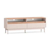 TV-MÖBEL Connie Kaschmir und Holz - Beige, Holzwerkstoff (153.8/54.9/40cm) - Petits-meubles