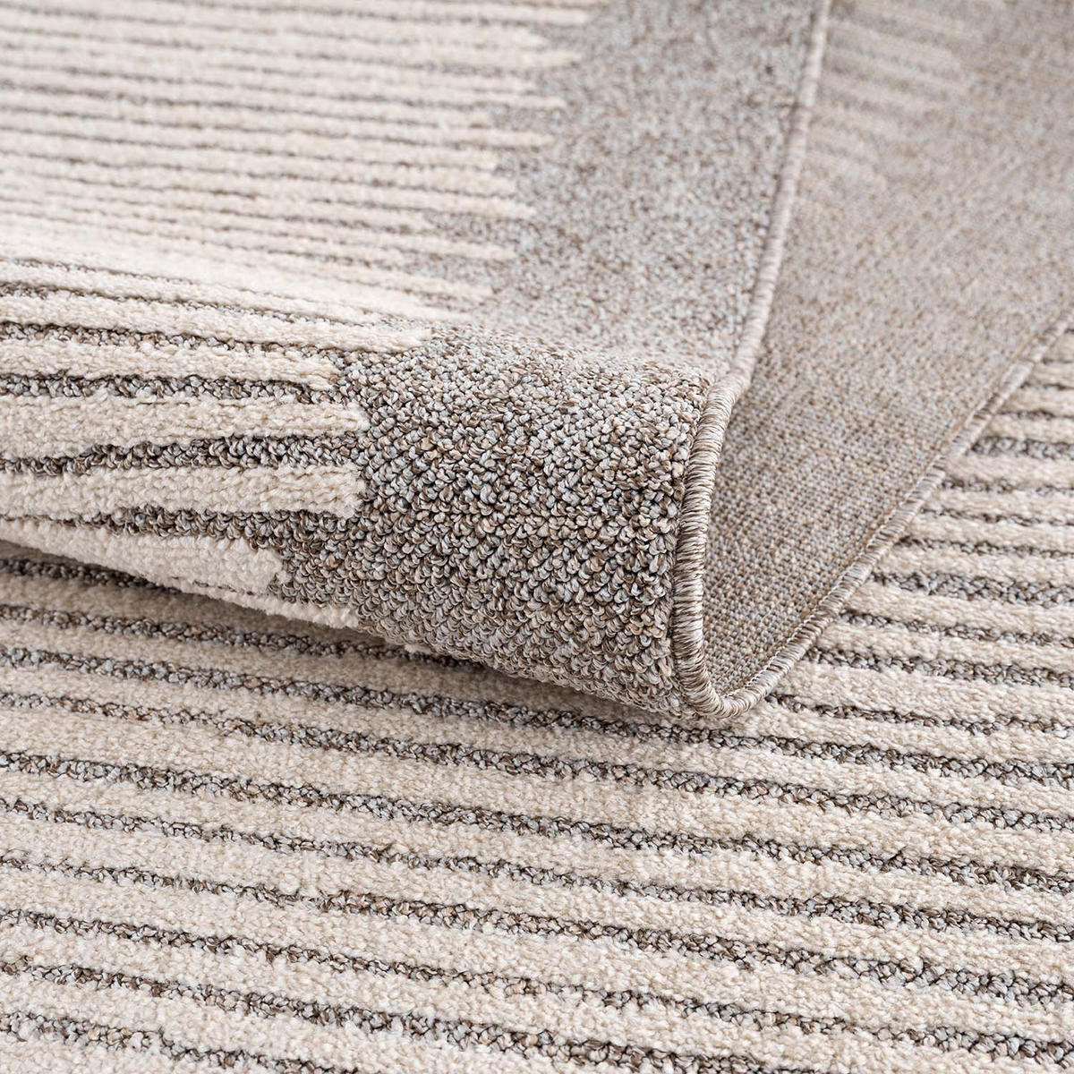 KURZFLOR-TEPPICH Art 2231 Mocca 80x150 cm - Braun, Textil (80/150cm) - carpet city