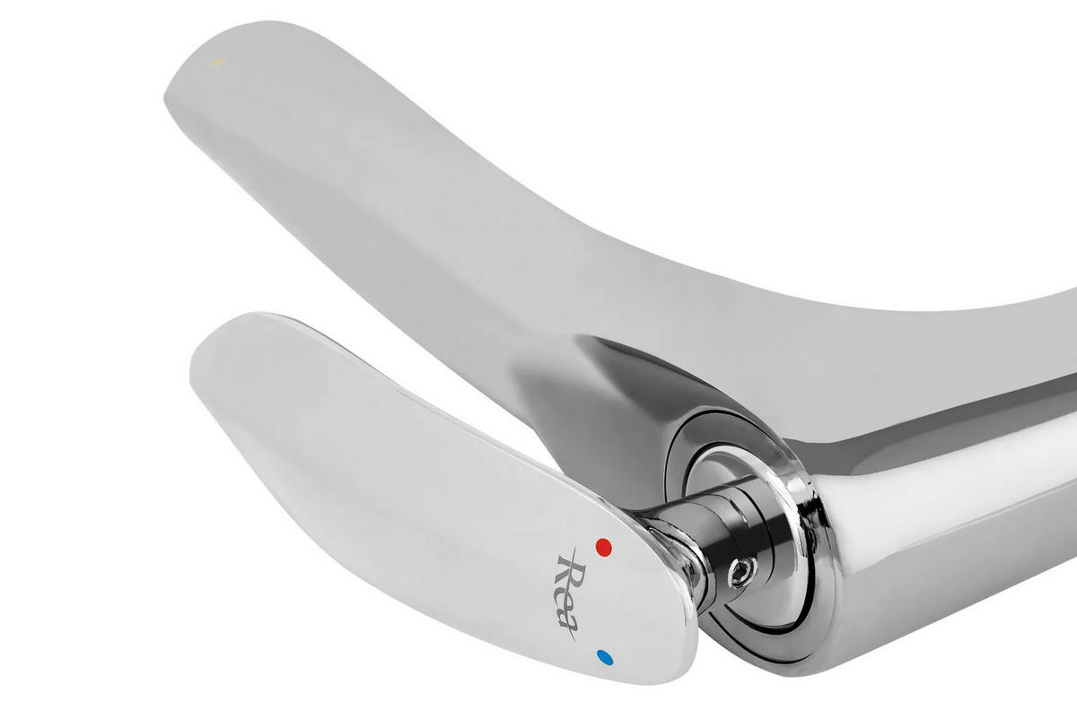 WASCHBECKENARMATUR Rea Orbit Chrom High - Chromfarben, Metall (4.5/29/19cm) - REA